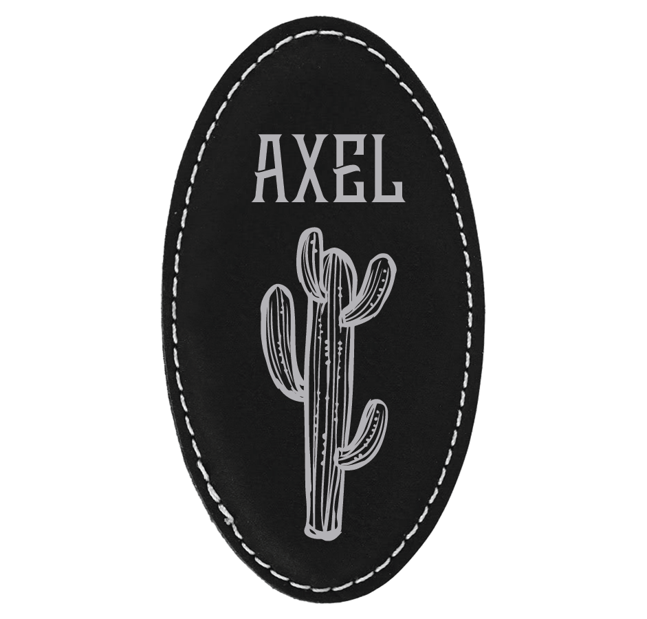 Oval - Engraves Silver