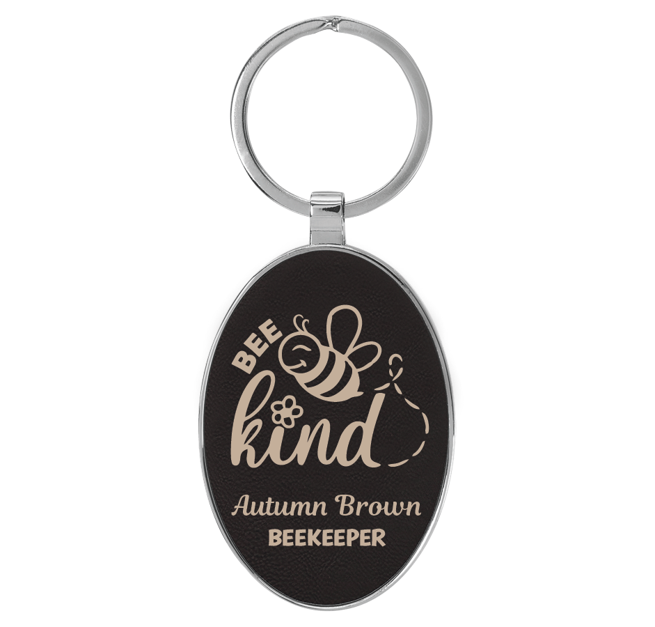 Oval Metal Back - Engraves Gold