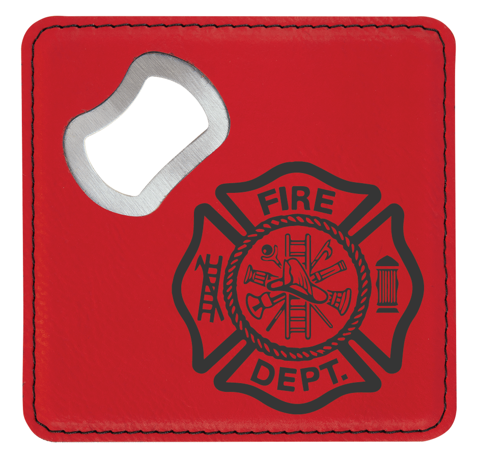 Coaster Opener - Engraves Black