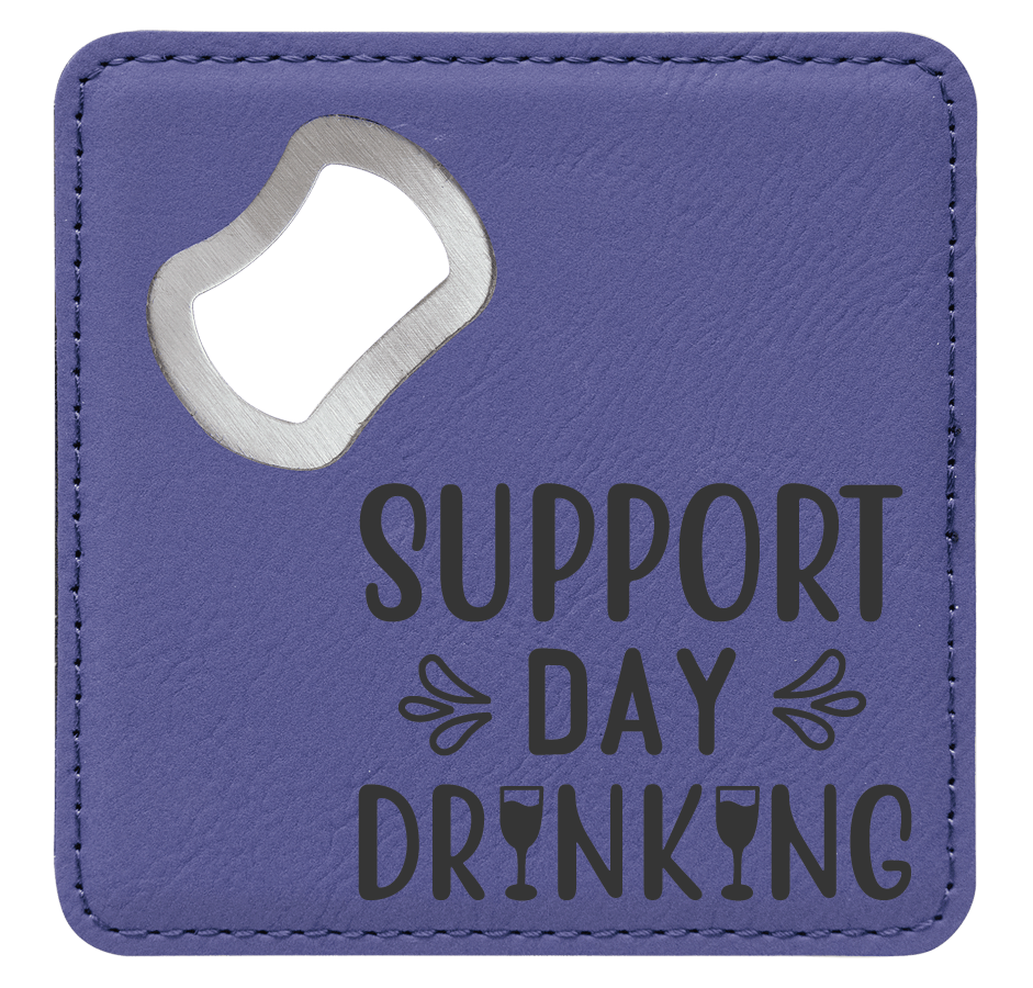 Coaster Opener - Engraves Black