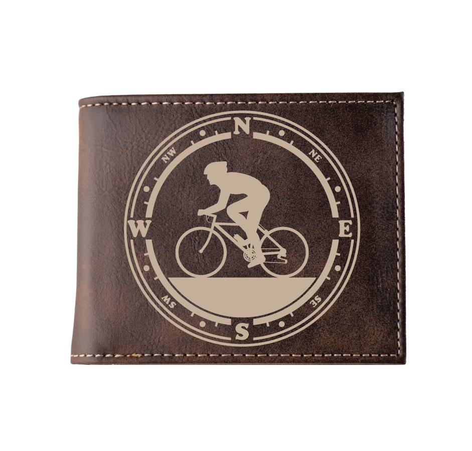 Flip ID Bifold - Engraves Gold