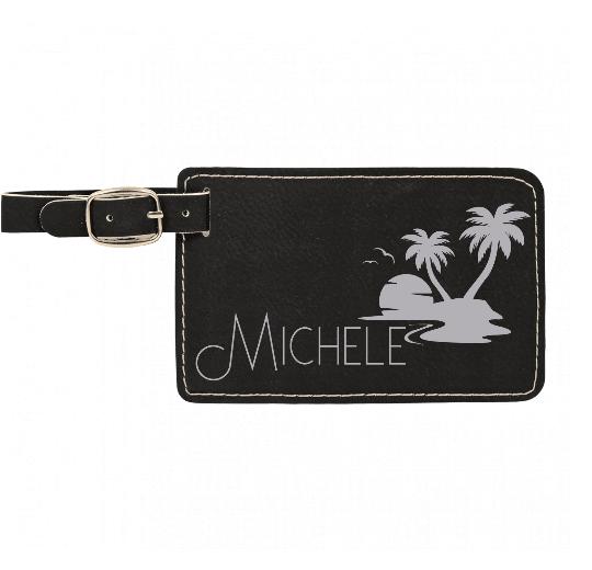 Baggage Tags - Engraves Silver