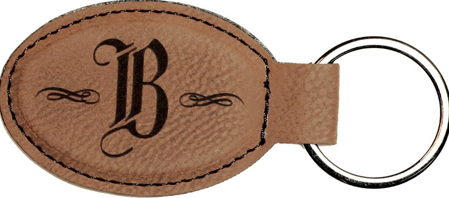 Leatherette Keychains