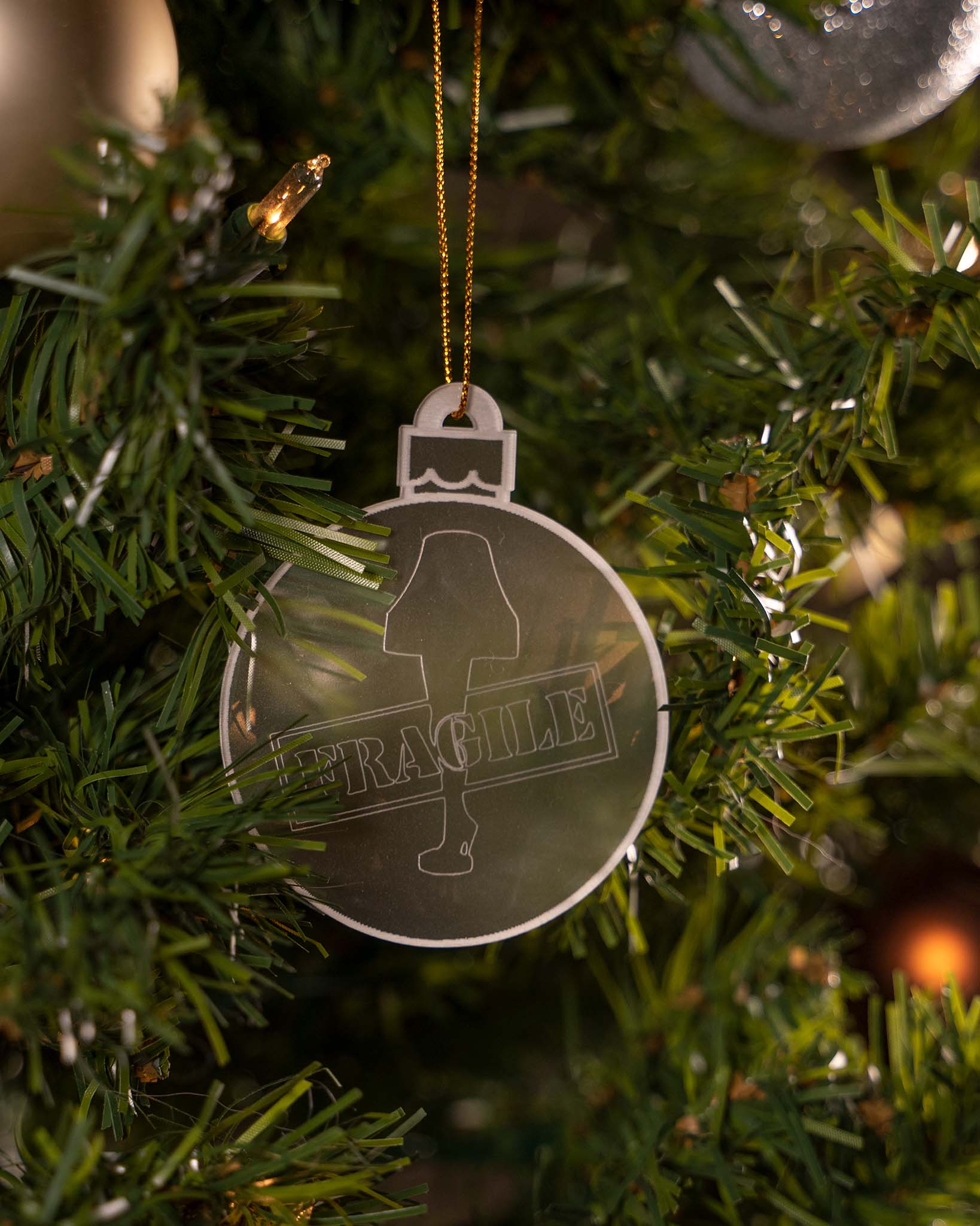 Fragile Leg Lamp Ornament