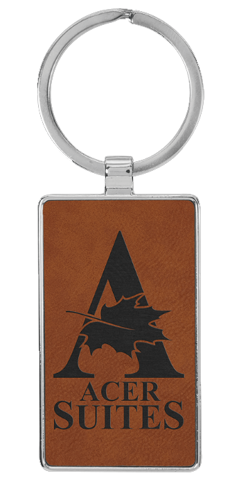 Leatherette Keychains