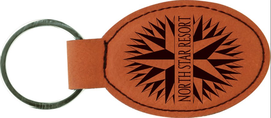 Leatherette Keychains