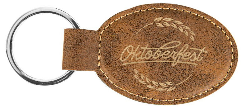 Leatherette Keychains