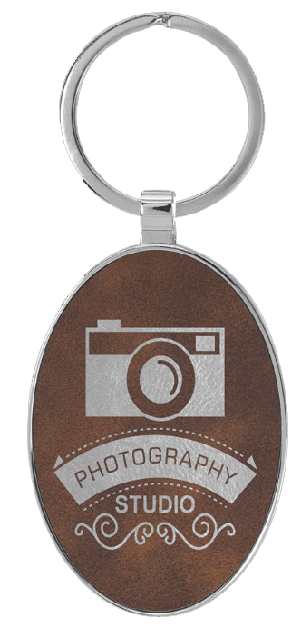 Leatherette Keychains