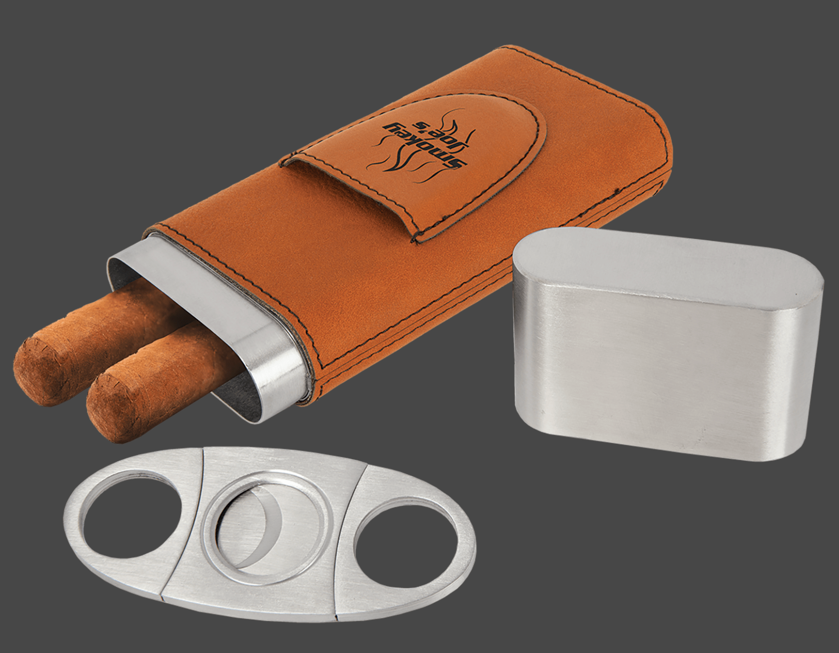 Cigar Case With Cutter