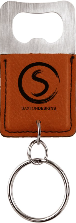 Rectangle Bottle Opener Keychain