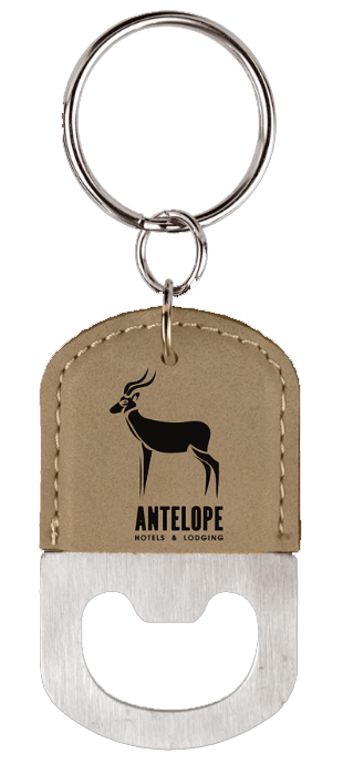 Oval Bottle Opener Keychain