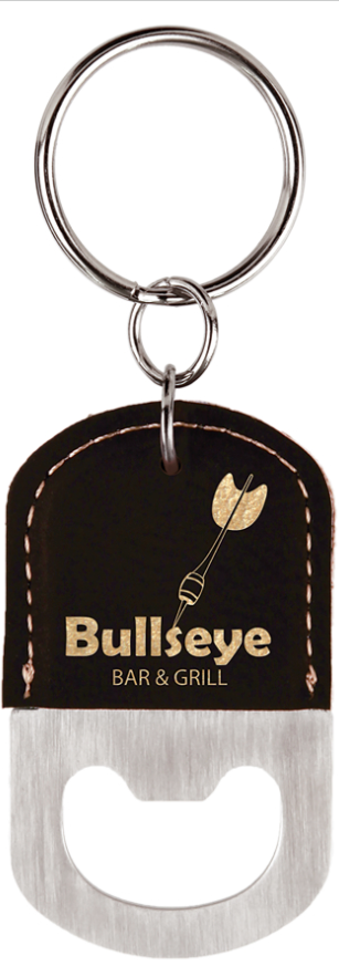 Oval Bottle Opener Keychain