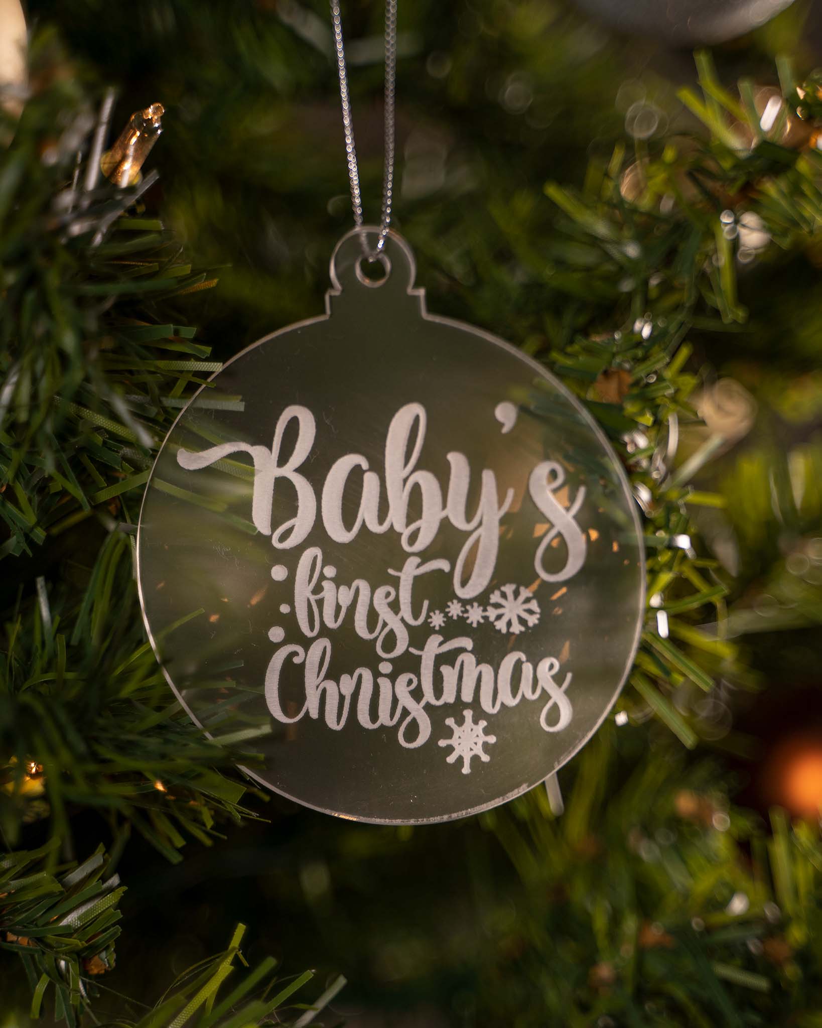 "Baby's First Christmas" Ornament